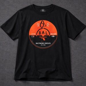 Black Baltimore Orioles Graphic T-Shirt ( Buy one get the second 1$)